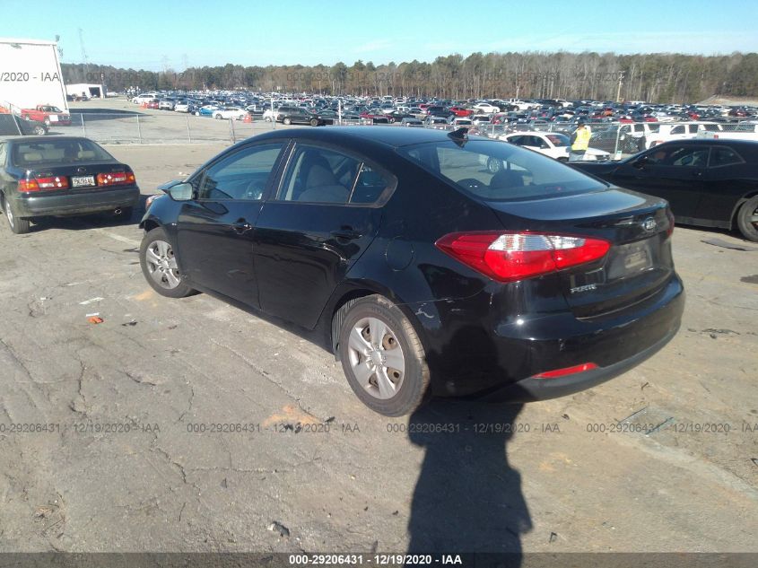 2016 KIA FORTE LX KNAFK4A65G5459923