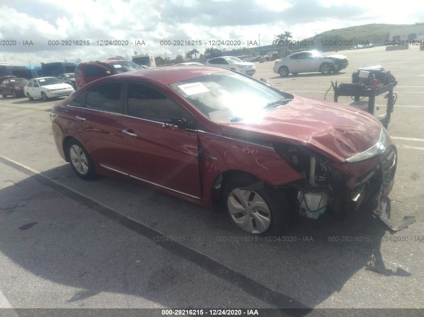 2014 HYUNDAI SONATA HYBRID KMHEC4A41EA113801