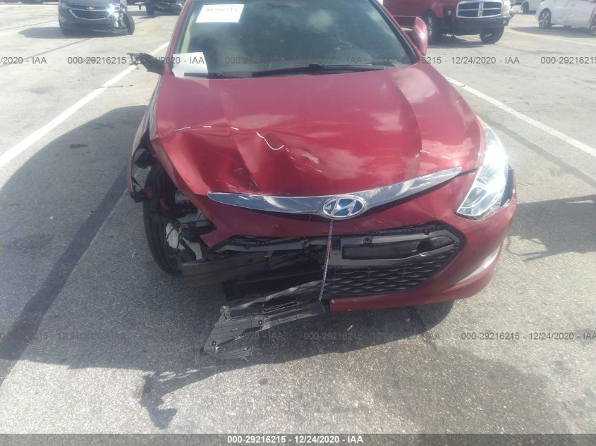 2014 HYUNDAI SONATA HYBRID KMHEC4A41EA113801
