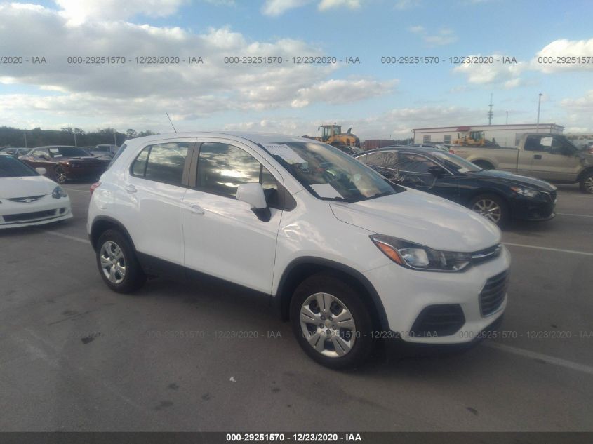2018 CHEVROLET TRAX LS KL7CJKSB8JB523175