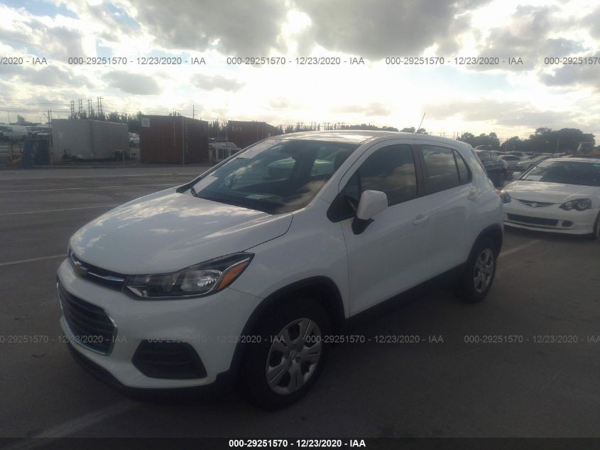 2018 CHEVROLET TRAX LS KL7CJKSB8JB523175
