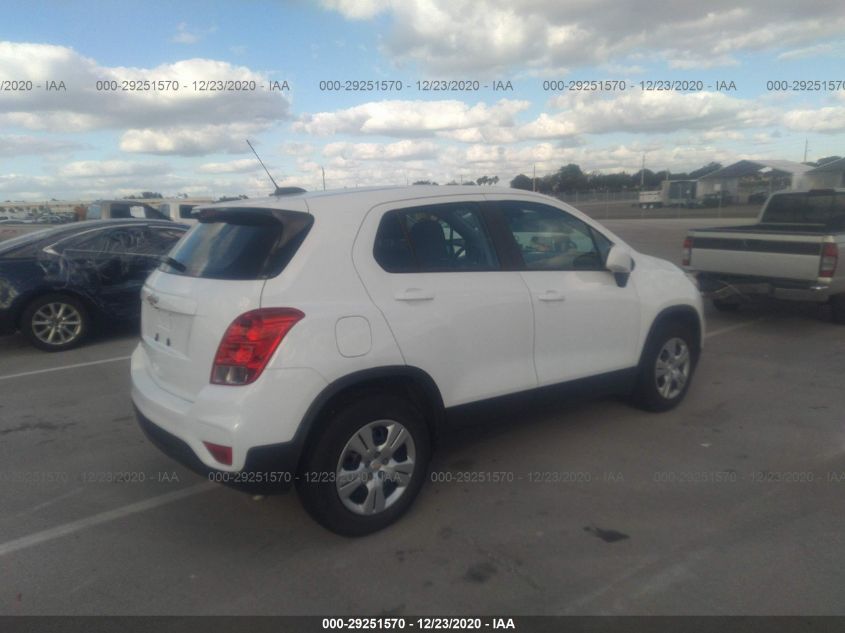 2018 CHEVROLET TRAX LS KL7CJKSB8JB523175