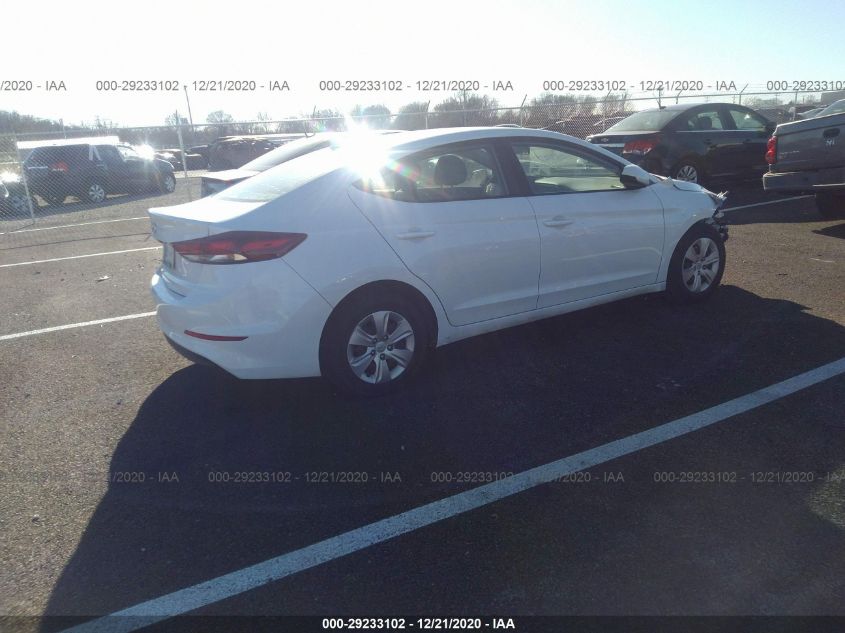2017 HYUNDAI ELANTRA SE 5NPD74LF8HH060403