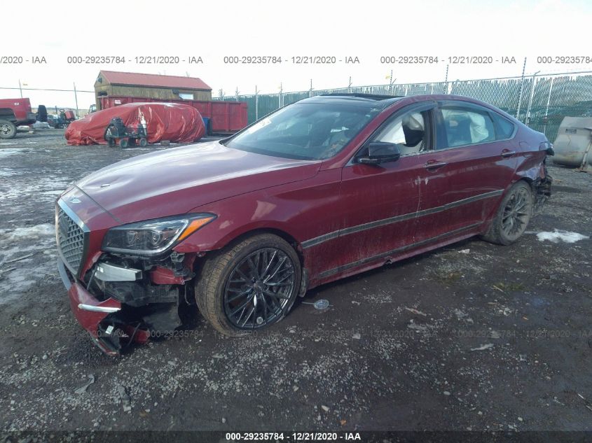2018 GENESIS G80 3.3T SPORT KMHGN4JB3JU225963