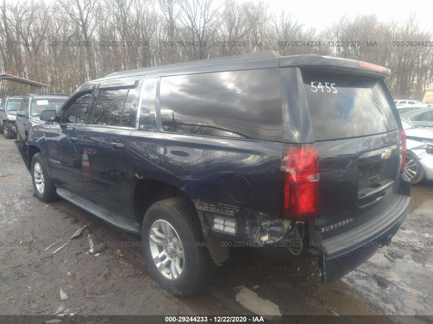 2017 CHEVROLET SUBURBAN LT 1GNSKHKC5HR405455