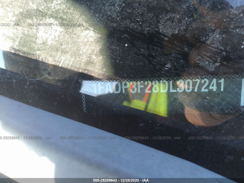 2013 FORD FOCUS SE 1FADP3F28DL307241