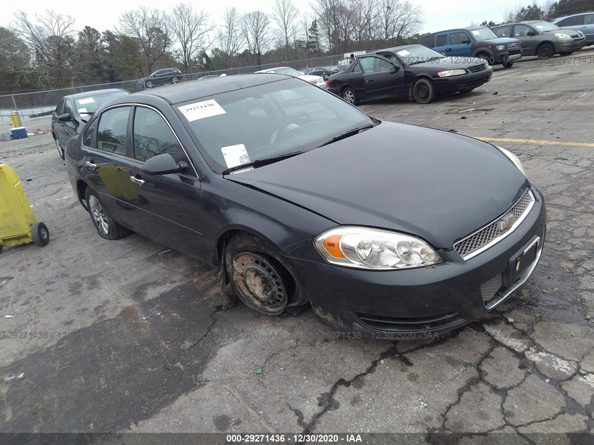CHEVROLET IMPALA 2012 VIN 2G1WG5E31C1275948