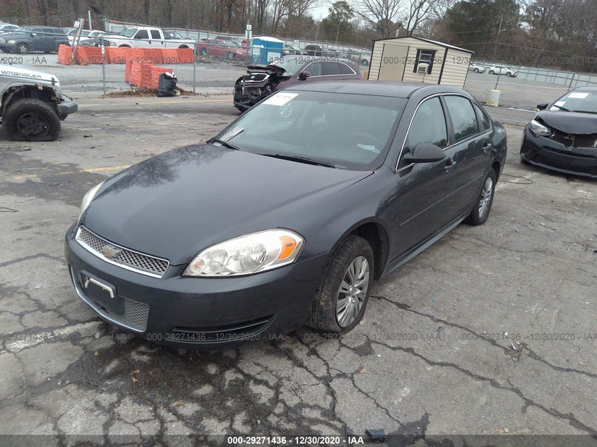 CHEVROLET IMPALA 2012 VIN 2G1WG5E31C1275948