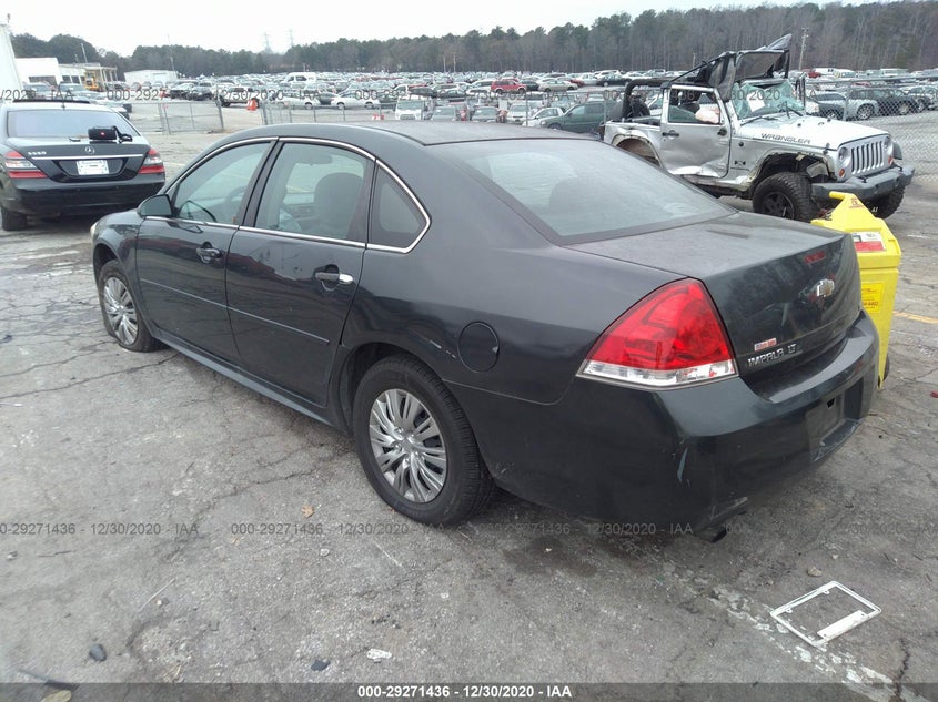 CHEVROLET IMPALA 2012 VIN 2G1WG5E31C1275948