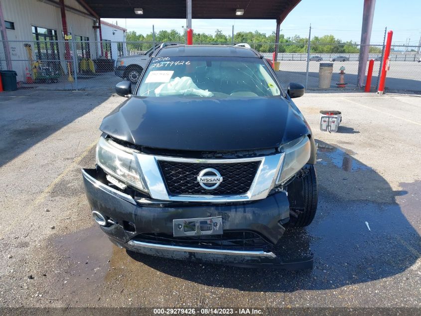 2016 NISSAN PATHFINDER SV 5N1AR2MN2GC601068