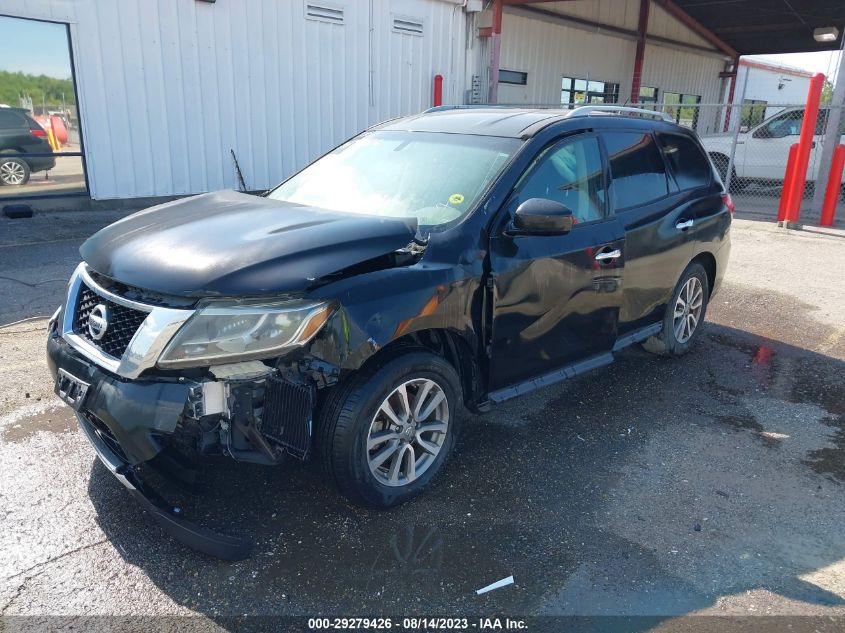 2016 NISSAN PATHFINDER SV 5N1AR2MN2GC601068