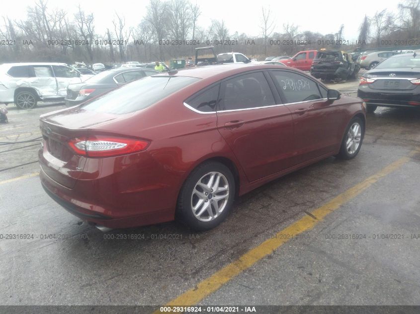2014 FORD FUSION SE 3FA6P0H76ER145791
