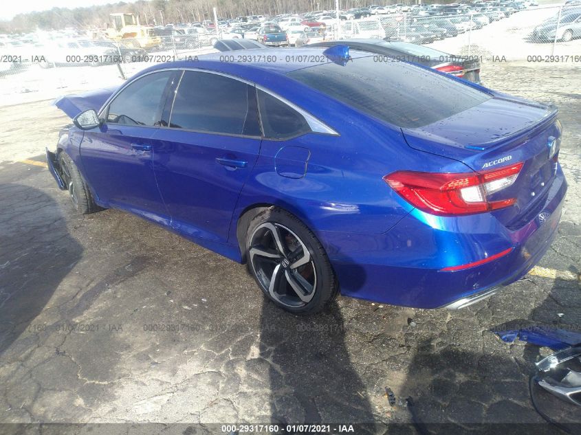 2019 HONDA ACCORD SEDAN SPORT 2.0T 1HGCV2F38KA021124