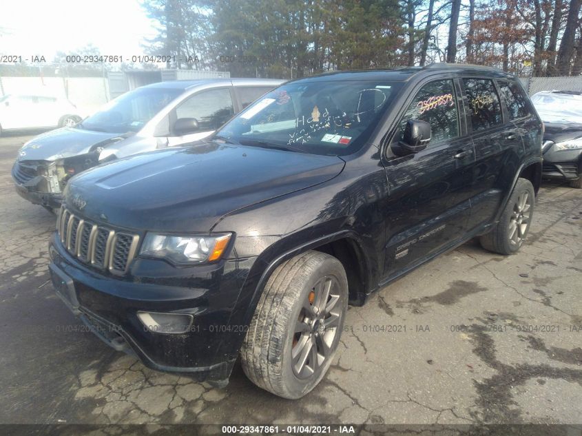 2017 JEEP GRAND CHEROKEE LIMITED 75TH ANNIVERSARY 1C4RJFBG1HC694855
