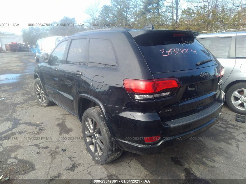 2017 JEEP GRAND CHEROKEE LIMITED 75TH ANNIVERSARY 1C4RJFBG1HC694855
