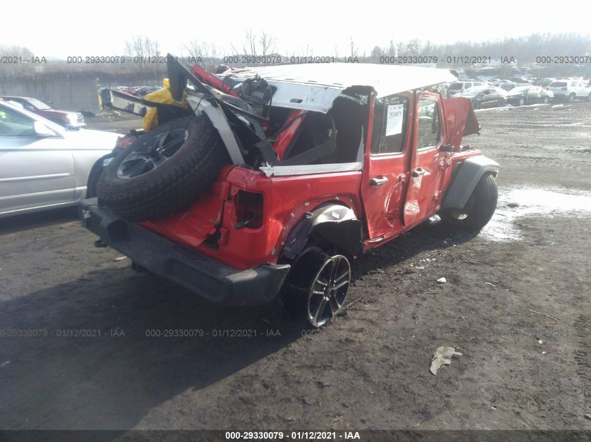 2021 JEEP WGR 4D 4X4 UNLTD SPT 1C4HJXDG9MW525092