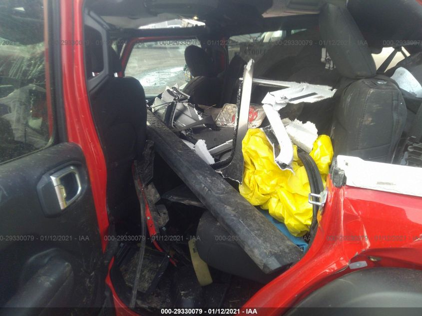 2021 JEEP WGR 4D 4X4 UNLTD SPT 1C4HJXDG9MW525092