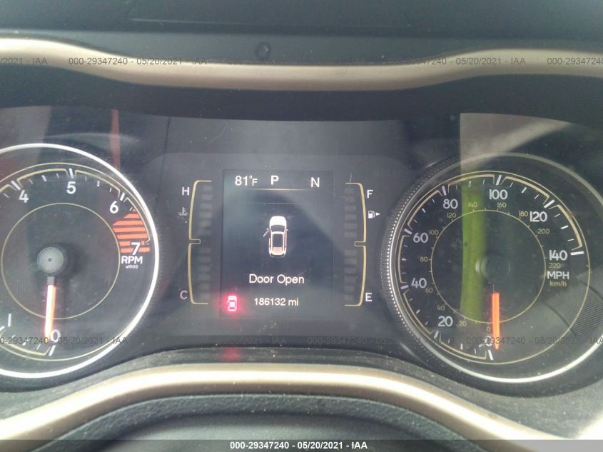 2017 JEEP CHEROKEE LATITUDE 1C4PJMCB1HW590881