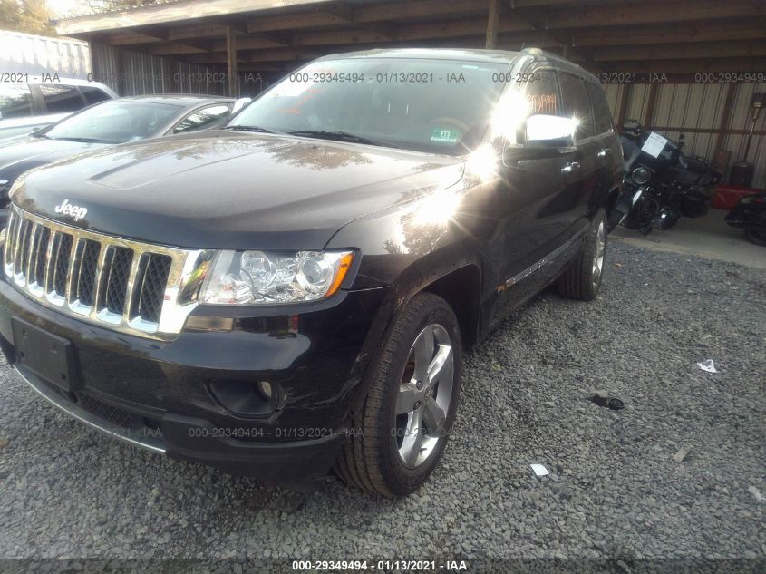 2013 JEEP GRAND CHEROKEE OVERLAND 1C4RJFCT1DC581154
