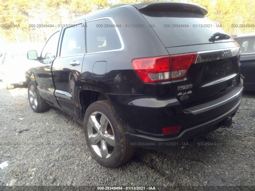 2013 JEEP GRAND CHEROKEE OVERLAND 1C4RJFCT1DC581154