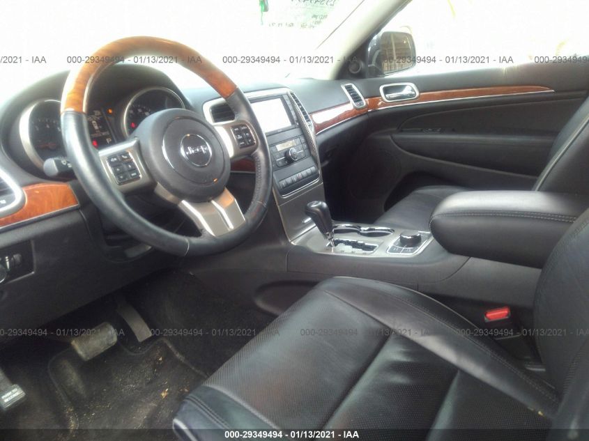 2013 JEEP GRAND CHEROKEE OVERLAND 1C4RJFCT1DC581154
