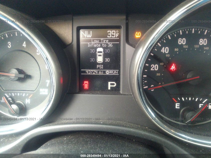 2013 JEEP GRAND CHEROKEE OVERLAND 1C4RJFCT1DC581154