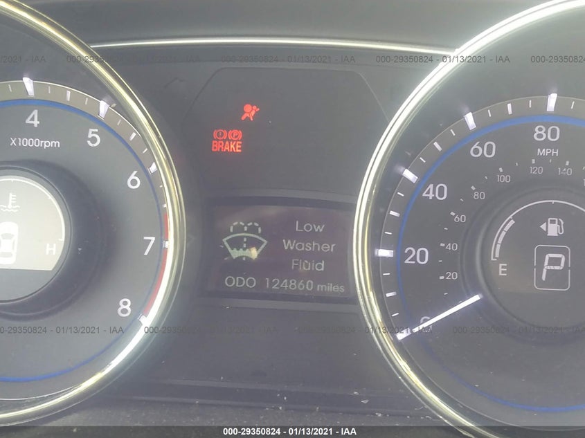 2011 HYUNDAI SONATA VIN: 5NPEC4AC5BH277570