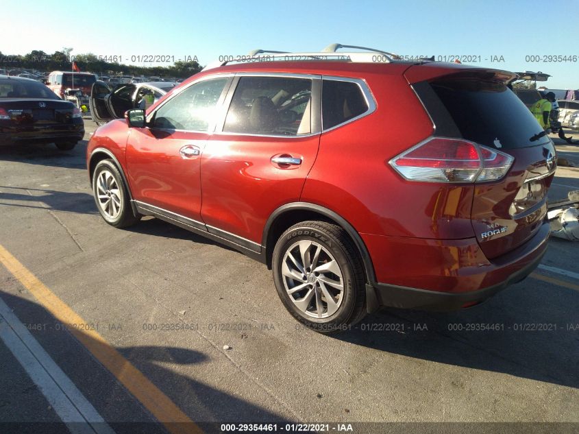 2015 NISSAN ROGUE SL 5N1AT2MT9FC800181