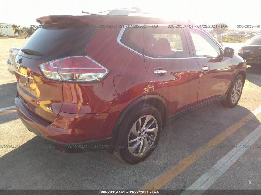 2015 NISSAN ROGUE SL 5N1AT2MT9FC800181