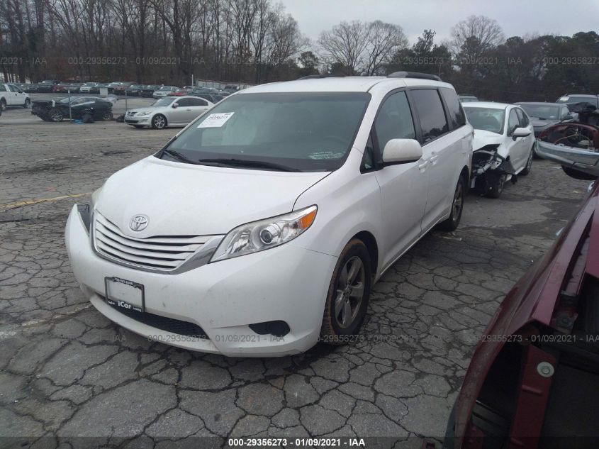 2016 TOYOTA SIENNA LE 5TDKK3DC8GS690600