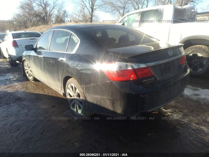 2014 HONDA ACCORD SEDAN SPORT 1HGCR2F5XEA121025