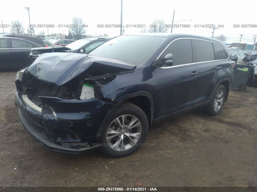 2015 TOYOTA HIGHLANDER LE 5TDBKRFH7FS180409