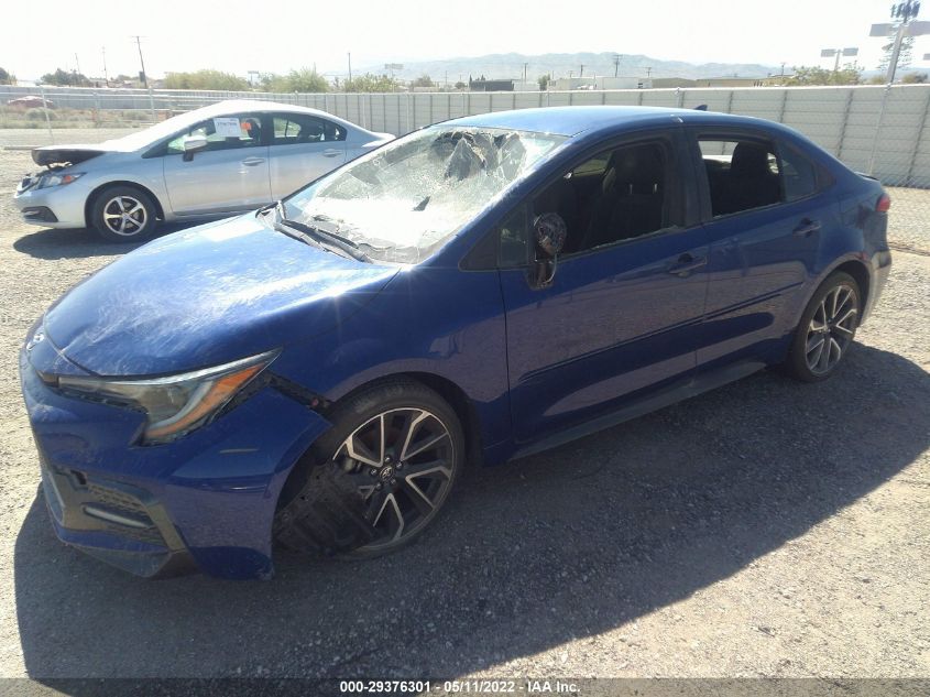 2020 TOYOTA COROLLA SE/NIGHTSHADE JTDS4RCE3LJ036000