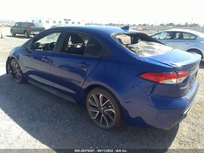 2020 TOYOTA COROLLA SE/NIGHTSHADE JTDS4RCE3LJ036000