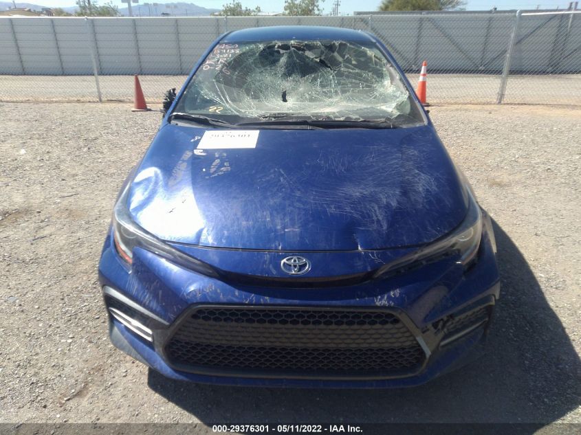 2020 TOYOTA COROLLA SE/NIGHTSHADE JTDS4RCE3LJ036000