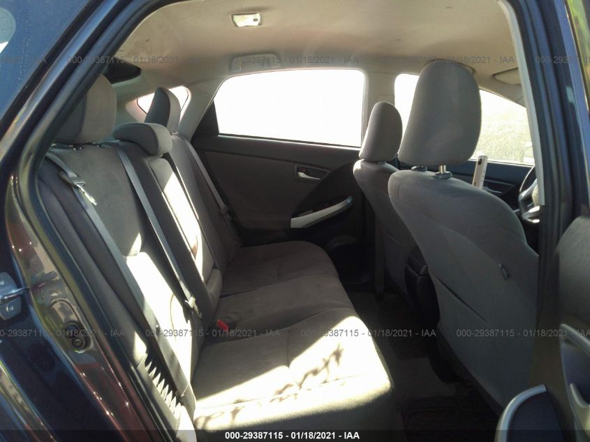 2014 TOYOTA PRIUS FOUR/FIVE/THREE/ONE/TWO JTDKN3DUXE0391237