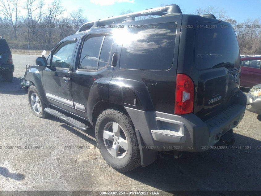 NISSAN XTERRA 2008 VIN 5N1AN08U48C536663