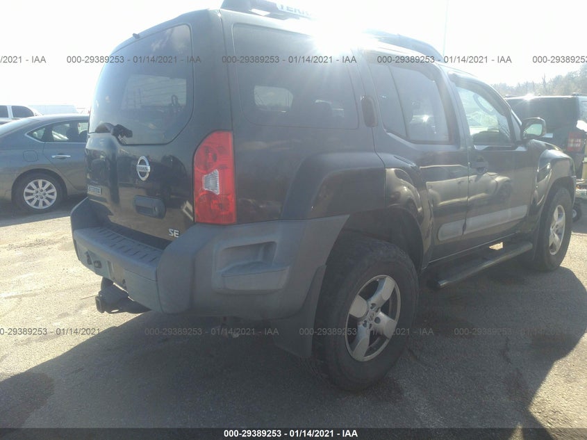 NISSAN XTERRA 2008 VIN 5N1AN08U48C536663
