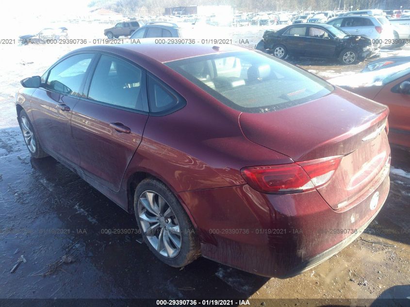 2015 CHRYSLER 200 S 1C3CCCBB4FN585167