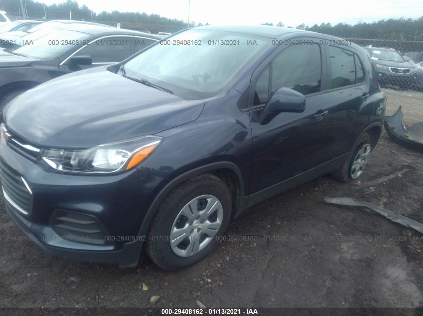 2019 CHEVROLET TRAX LS 3GNCJKSB9KL119554