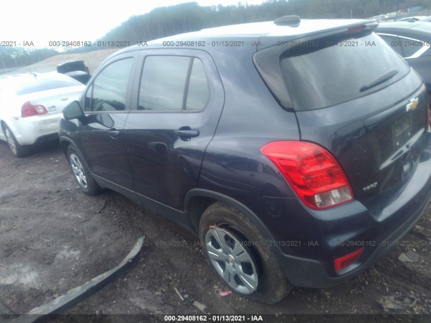 2019 CHEVROLET TRAX LS 3GNCJKSB9KL119554