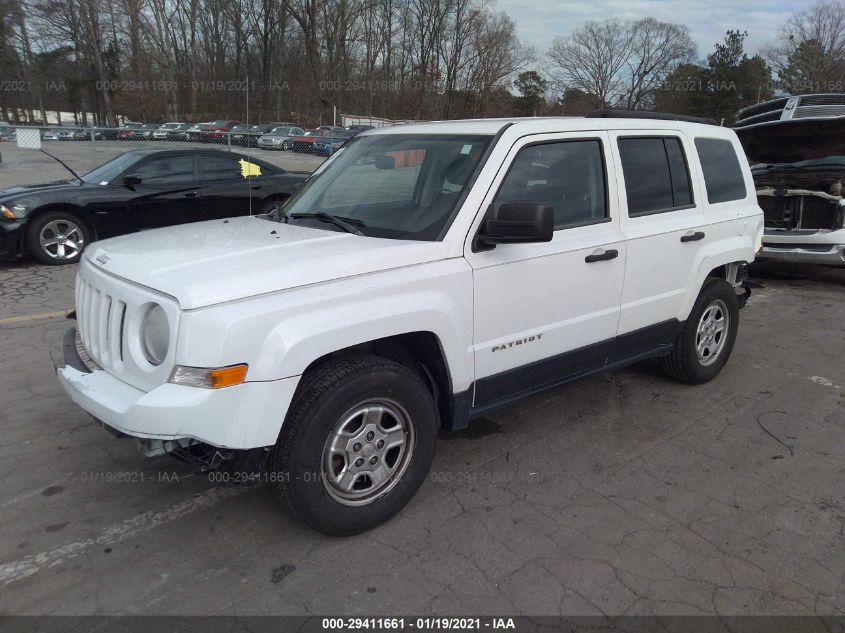 2014 JEEP PATRIOT SPORT 1C4NJPBB4ED574885