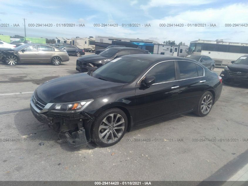 2015 HONDA ACCORD SEDAN SPORT 1HGCR2E52FA216729