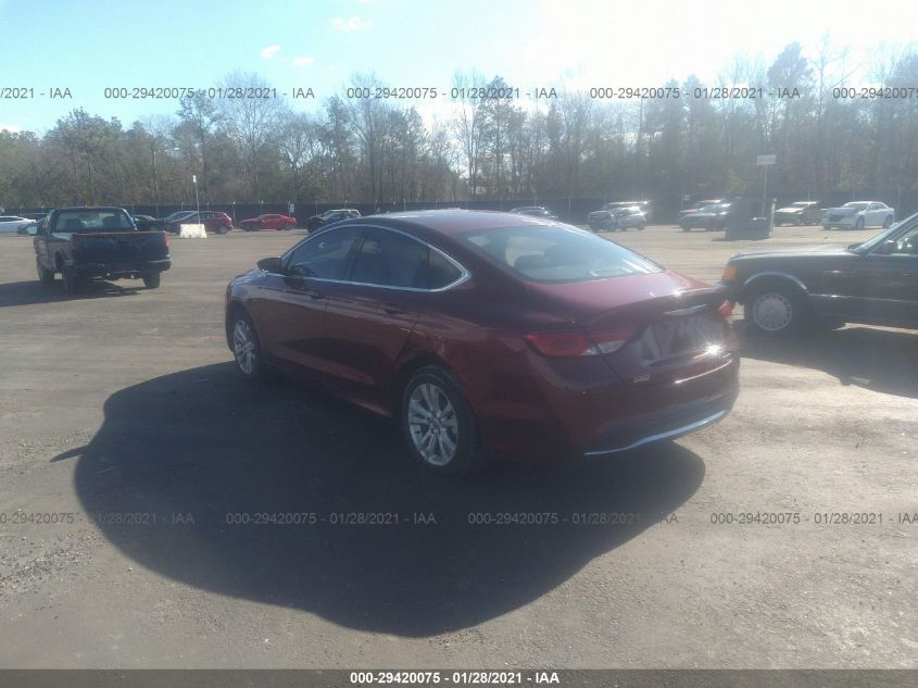2015 CHRYSLER 200 LIMITED 1C3CCCAB6FN653650