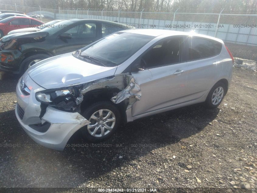 2014 HYUNDAI ACCENT GS KMHCT5AE6EU161962