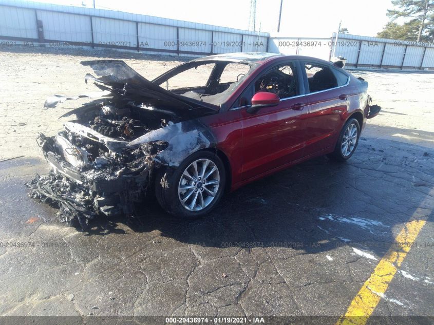 2017 FORD FUSION SE 3FA6P0H74HR410602
