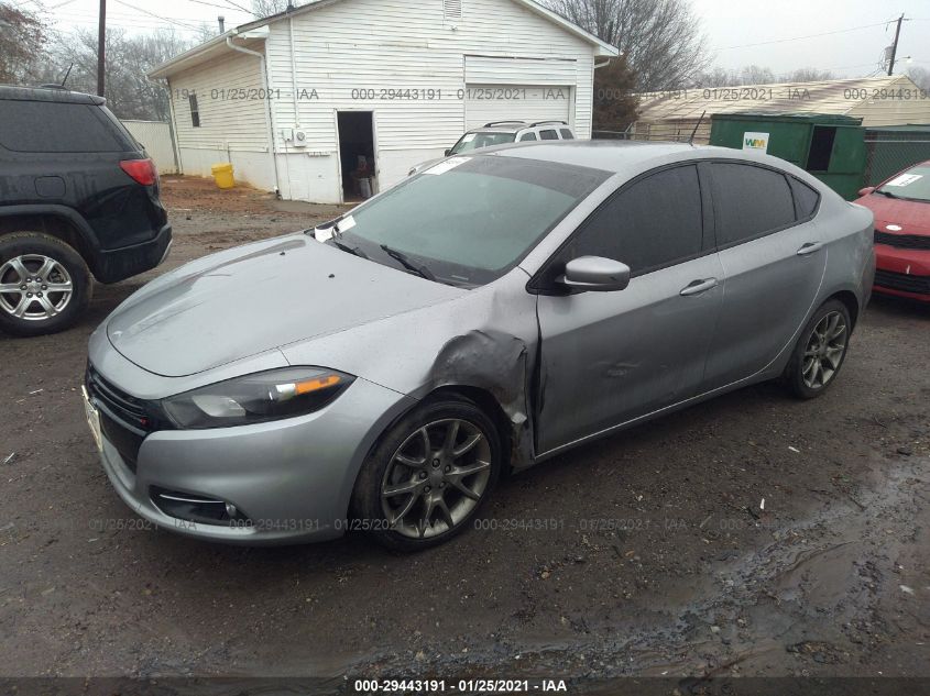 2014 DODGE DART SXT 1C3CDFBB8ED860252