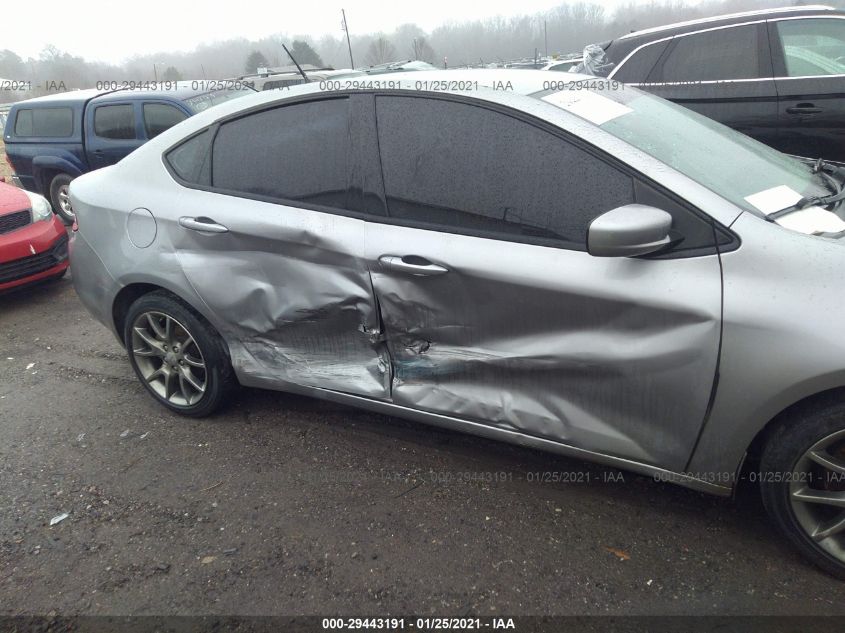 2014 DODGE DART SXT 1C3CDFBB8ED860252