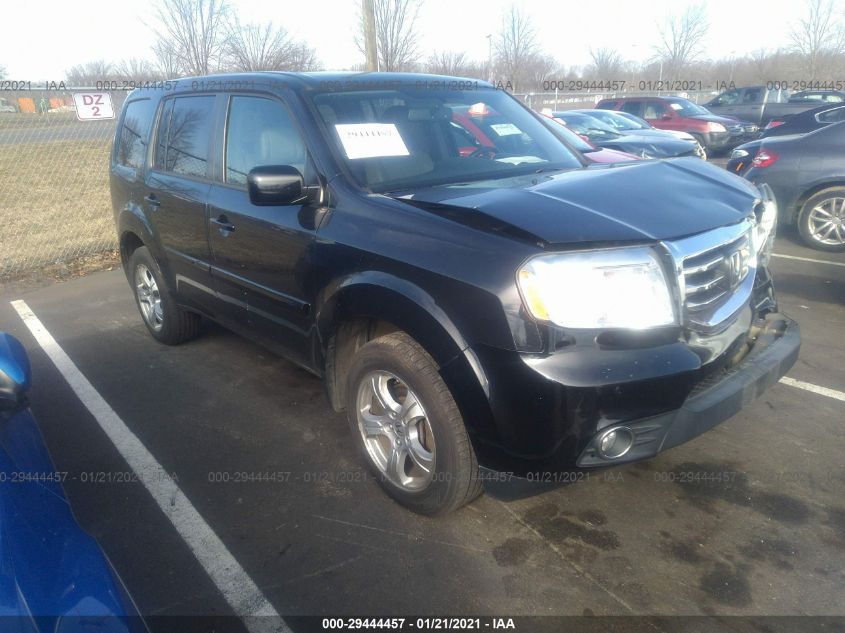 2013 HONDA PILOT EX-L 5FNYF4H56DB011438