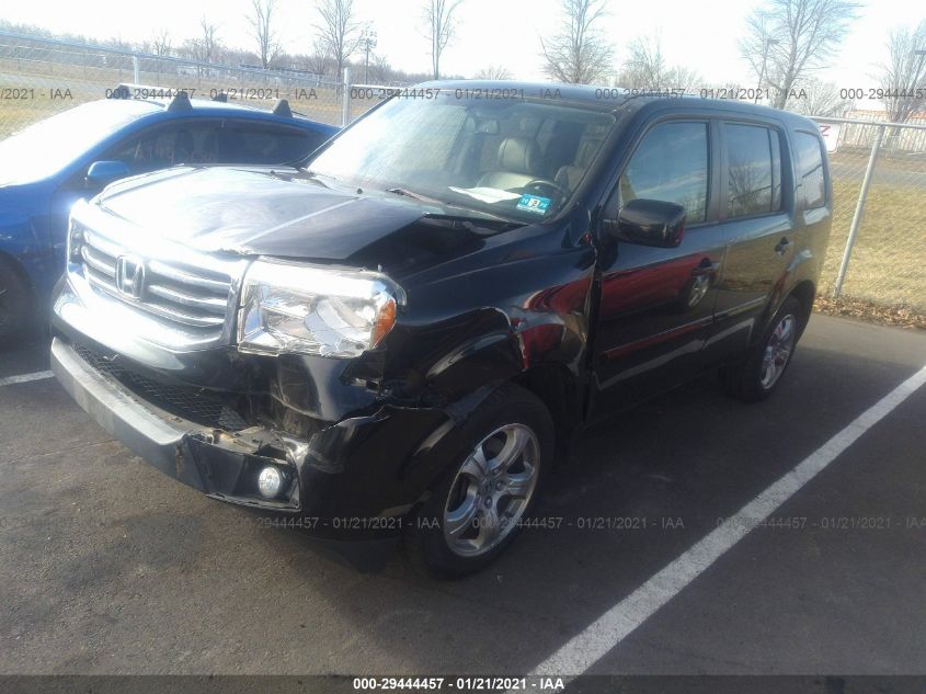 2013 HONDA PILOT EX-L 5FNYF4H56DB011438